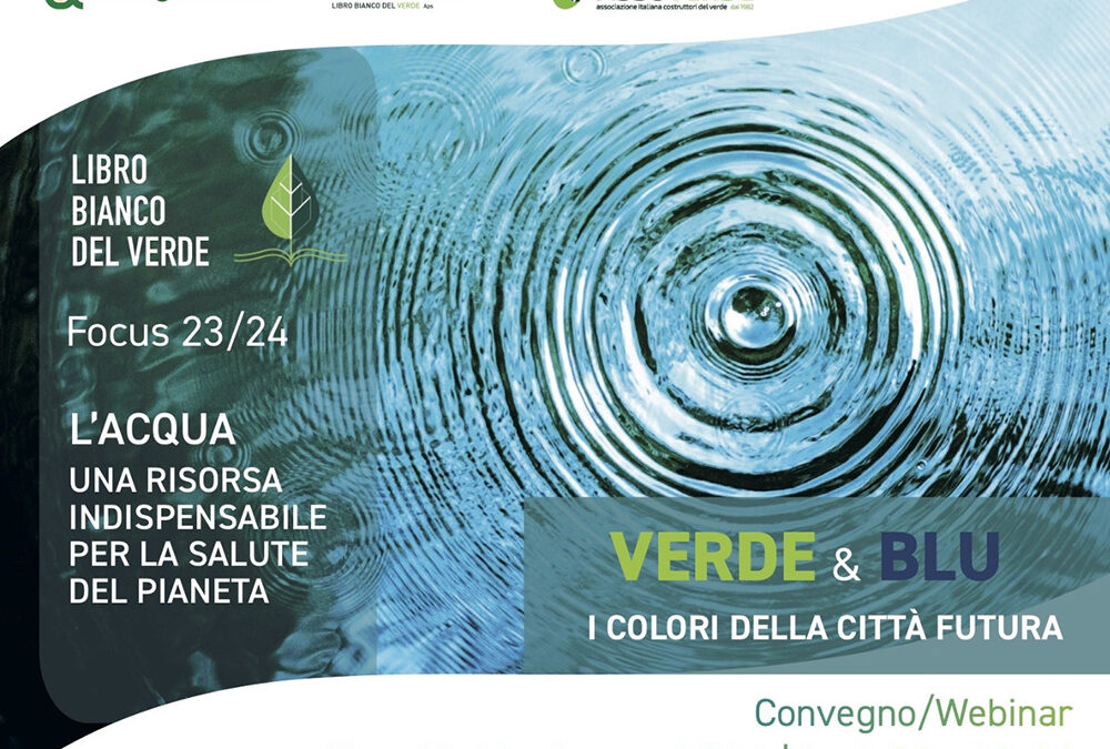 A conference titled : “Green & Blue: the colors of the future city” will be held in Naples on June 12